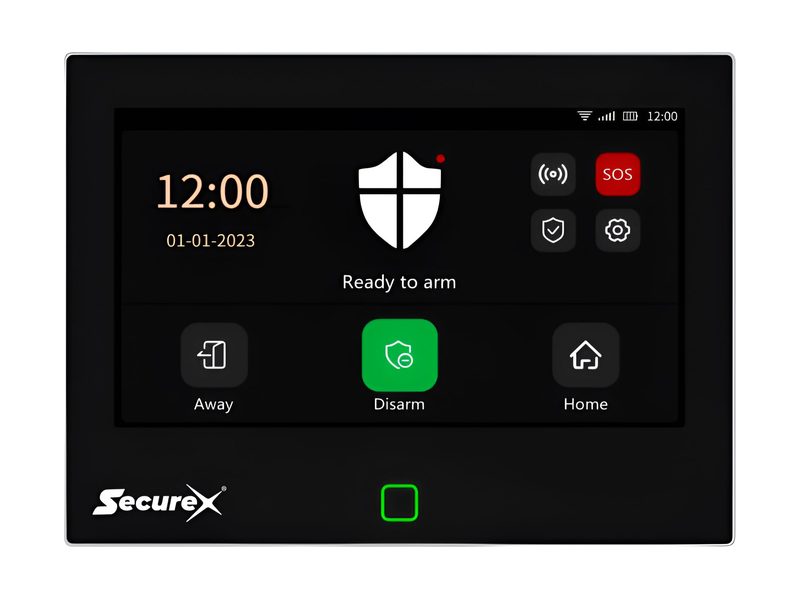 SecureX 7 inch smart control panel