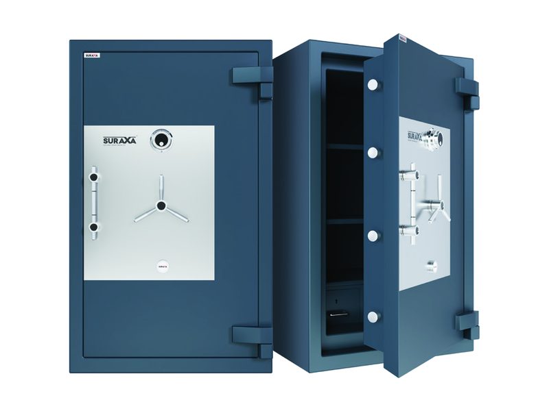 Suraxa single-door NS safe with door open