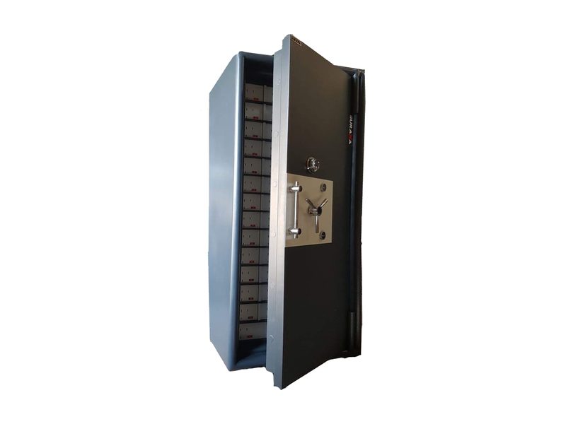Suraxa safe with safe deposit lockers inside